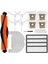 For Robot Vacuum X10 Replacement Spare Parts Accessories Main Side Brush Hepa Filter Mop Cloth Dust Bags (Yurt Dışından) 1