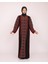 Filistin Geometrik Ön Ve Kollar Sanara Nakışlı Geleneksel Filistin Kadın Elbise M-3XL C100029 1
