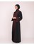 Geniş Kollu Filistinli Kefiye Nakışlı Kadın Geniş Abaya M-3xl C100034 5