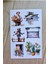 2 Sayfa 13 Adet Country Temalı Sticker Çiçek Ev Köy Saksı Çiftlik Sticker Vintage Sticker 3