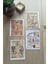36 Adet 4 Parça Scrapbook Sticker Seti Bullet Journal Sticker Vintage Kare Sticker 1