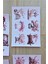 4 Sayfa 23 Adet Sakura Temalı Sticker Seti Sakura Pembe Kız Japon 4