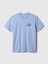 Erkek Mavi Gap 1969 Logo T-Shirt 2