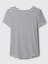 Kadın Beyaz Luxe Bisiklet Yaka T-Shirt 2
