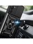 Caseworld Oppo A5 2020 Kapak Lens Sürgülü Kamera Korumalı Yüzüklü Stantlı Tank Kılıf - Siyah 3