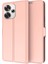 Xiaomi Poco F6 5g Manyetik Kılıf Pu+Tpu Kart Tutuculu Standlı Telefon Kapağı-Gül Altın (Yurt Dışından) 1