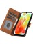 Xiaomi Redmi A3 Cep Telefonu Kılıfları Için Manyetik Toka Deri Stand Kapağı-Kahverengi (Yurt Dışından) 2