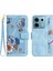 Xiaomi Redmi Note 13 Pro 5g Kılıf Çizilmez Pu Deri Telefon Kabuğu, Kart Tutuculu-Bebek Mavisi Için (Yurt Dışından) 1