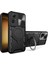 Xiaomi Redmi Note 12S 4g Kılıf Için Anti-Drop Tpu+Pc Telefon Kapağı, Kickstand, Kayar Lens Kapağı-Siyah (Yurt Dışından) 1