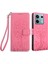Xiaomi Redmi Note 13 4g Manyetik Kılıf Geyik Ağacı Desenli Pu Deri Telefon Kapağı-Pembe (Yurt Dışından) 1