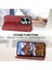 Xiaomi Redmi Note 13 Pro 4g Kılıf Pu Deri Eşkenar Dörtgen Baskılı Desen Cüzdan Telefon Kapağı-Kırmızı (Yurt Dışından) 4