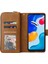Xiaomi Redmi Note 11 Pro 4g(Mediatek) Kılıf Fermuarlı Deri Kılıf-Kahverengi (Yurt Dışından) 3