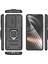 Xiaomi Poco F6 5g Kılıf Kickstand Pc+Tpu Telefon Kapağı Sürgülü Lens Koruması-Siyah (Yurt Dışından) 5