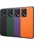Xiaomi Redmi Note 12 Pro 5g Slim Kılıf Deri+Pc+Tpu Telefon Kapağı-Yeşil (Yurt Dışından) 3