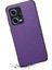 Xiaomi Redmi Note 12 Pro 5g Ince Kılıf Deri+Pc+Tpu Telefon Kapağı-Mor (Yurt Dışından) 4
