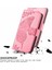 Xiaomi Poco C61 4g Cep Telefonu Standı Kılıfı Baskılı Desen Pu Deri Telefon Kapağı-Pembe (Yurt Dışından) 3