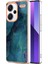 Xiaomi Redmi Note 13 Pro+5g Telefon Kılıfı Galvanik Kenar Imd Tpu Kapak-Yeşil (Yurt Dışından) 1