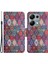Xiaomi Redmi Note 13 Pro 4g Deri Kılıf Desen Baskı Cüzdan Telefon Kapağı-Kaleydoskop (Yurt Dışından) 1