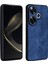 Xiaomi Poco F6 5g Kılıf Pu Deri Kaplamalı Tpu Baskılı Telefon Kapağı-Mavi Için (Yurt Dışından) 1