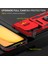 Armor Serisi Xiaomi Redmi 13C 4G/13C 5g Kaydırmalı Kamera Kapaklı Telefon Kılıfı-Kırmızı (Yurt Dışından) 3