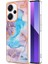 Xiaomi Redmi Note 13 Pro+5g Telefon Kılıfı Galvanik Yumuşak Tpu Kapak-Samanyolu Mermer Mavi Için (Yurt Dışından) 1