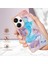 Xiaomi Redmi Note 13 Pro+5g Telefon Kılıfı Galvanik Yumuşak Tpu Kapak-Samanyolu Mermer Mavi Için (Yurt Dışından) 4