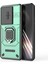 Xiaomi Poco F6 5g Kılıf Kickstand Pc+Tpu Telefon Kapağı Sürgülü Lens Koruması-Yeşil (Yurt Dışından) 4
