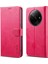 Xiaomi Poco C61 4g Kılıf Buzağı Dokusu Flip Standı Darbeye Dayanıklı Telefon Kapağı-Gül (Yurt Dışından) 1