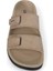 2021-BAHAMA-16 Unisex Tam Anatomik Terlik - NKT02021-KUM-35 5