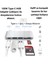 Çok Fonksiyonlu 5in1 100W Type-C Girişli Sd,tf, USB ve Type C Çevirici Çoğaltıcı Adaptör 2
