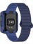 Mi Watch Lite / Redmi Watch 2 Lite Uyumlu Magnetik Silikon Kordon & Kasa Koruma 2 In 1 Premium Kayış 3