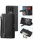 Samsung Galaxy S21 Ultra Kordon Cüzdan Pu Deri 9 Kart Için Flip Case (Yurt Dışından) 5
