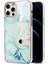 Iphone 11 Için Kılıf Pro Max Kart Yuvaları Yumuşak Tpu Tampon Ince Cüzdan Mermer (Yurt Dışından) 1