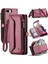Iphone 7 Için Crossbody Durumda Artı/8 Artı Kart Tutucu Fermuar Faturaları Yuvası Kılıf (Yurt Dışından) 1