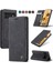 Google Piksel 6 Pro Manyetik Kapatma Darbeye Dayanıklı Vintage Pu Için Flip Case (Yurt Dışından) 5
