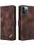 Iphone 12 Için Flip Case Pro Max Darbeye Cüzdan Deri Kılıf Basit (Yurt Dışından) 1