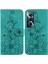 Realme C65 4g Kabartmalı Zambak Cüzdan Kickstand Manyetik Kart Için Flip Case (Yurt Dışından) 1