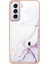Samsung Galaxy S21 Fe 5g Mermer Kart Yuvaları Yumuşak Tpu Tampon Ince (Yurt Dışından) 5