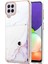 Samsung Galaxy A22 4g Mermer Kart Yuvaları Için Kılıf Ince Cüzdan Yumuşak Tpu (Yurt Dışından) 1