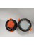10 Adet 5 Watt LED Spot Lamba 3 Renk Siyah Kasa + Krom Çizgili Tak Çalıştır ( Delik Çapı 7 cm ) 2