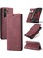 Samsung Galaxy A34 5g Için Flip Case Vintage Pu Deri Cüzdan Kılıf Kartı (Yurt Dışından) 2