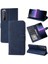 Sony Xperia 1 Iii Için Cüzdan Durumda Tüm Yuvarlak Koruma Kickstand Kabartmalı (Yurt Dışından) 1