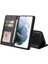 Samsung Galaxy S22 Üç Kart Yuvaları Premium Deri Için Flip Case (Yurt Dışından) 5