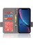 Iphone Xr Için Kılıf Manyetik Kart Yuvaları Tutucu Yan Toka Cüzdan Pu Deri (Yurt Dışından) 4