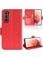Samsung Galaxy S22 Pu Deri Kart Yuvaları Tutucu Yan Toka (Yurt Dışından) 1