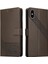 Iphone x Üç Kart Yuvaları Premium Deri Kickstand Için Flip Case (Yurt Dışından) 5