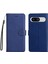 Kart Yuvası Yüksek Telefon ile Google Piksel 8 Klasik Düz Renk Için Flip Case (Yurt Dışından) 1