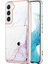 Samsung Galaxy S23 Artı Yumuşak Tpu Tampon Mermer Kart Yuvaları Ince (Yurt Dışından) 1
