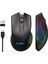 Crossfire Air V1 Kablosuz 10000 Dpi Pixart PMW3325 Sensör Makro Yazılımlı Chromatic RGB Kablosuz Gaming Mouse - Siyah (2.4 GHz Kablosuz + BT5.1 + Type-C ile Kullanım Desteği) 1