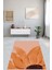 Minimalist Çiçek Desen Modern Kaymaz Taban Leke Tutmaz Salon Halısı 2
